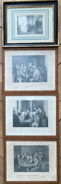 D'après BOILLY : 

- LE JEU DES DAMES. 

-...
