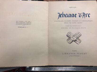 Daniel JACOMET, Jehanne d'Arc 1412-1431,...