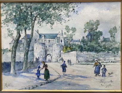 F. LETEURTRE (XIXe-XXe siècle) : BOULOGNE-SUR-MER,...