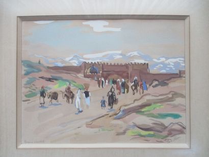 Louis Adolphe RIOU (1893-1958) : LE MAROC....