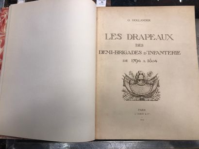 O. HOLLANDER, Les Drapeaux des demi-brigades...