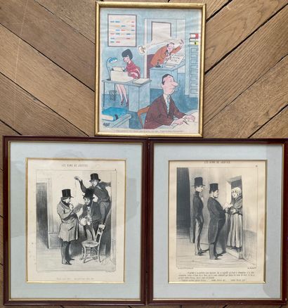 
D'après Honoré DAUMIER, Mourlot Frère Imprimeurs....