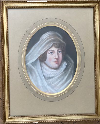 École FRANÇAISE du XIXe siècle : PORTRAIT...