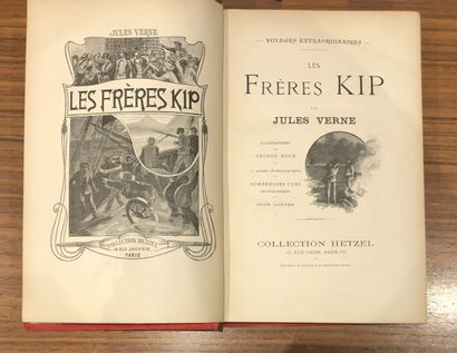 Jules VERNE. THE KIP BROTHERS. Paris, Bibliothèque...