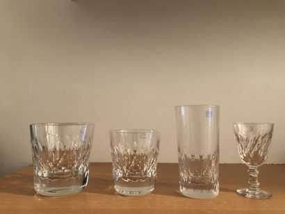 Service de verres à whisky en cristal de...