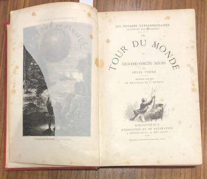Jules VERNE. THE TOUR OF THE WORLD IN EIGHTY...