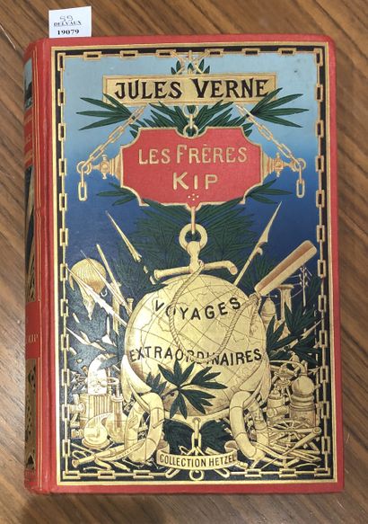 Jules VERNE. THE KIP BROTHERS. Paris, Bibliothèque...