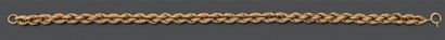 
Bracelet in 14K (585) yellow gold, with...