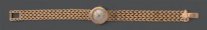 Ladies' watch in 18K (750) yellow gold, the...