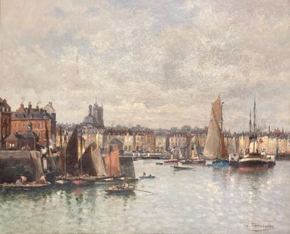 Louis TIMMERMANS (1846-1910): THE PORT OF...