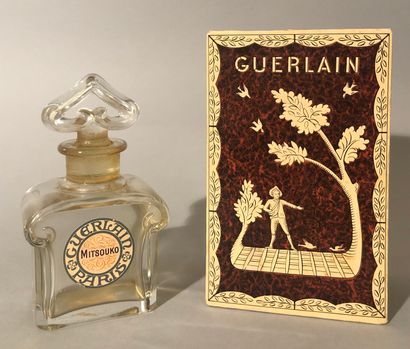 Perfume bottle Mitsouko by Guerlain. In its...