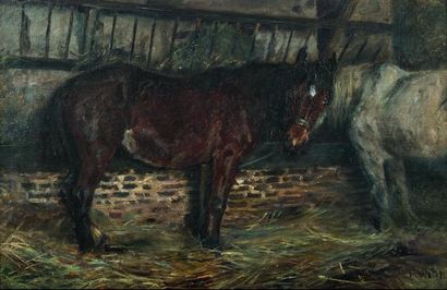 Carl Ludwig TRÀGÂRDH (1861-1899): HORSES...