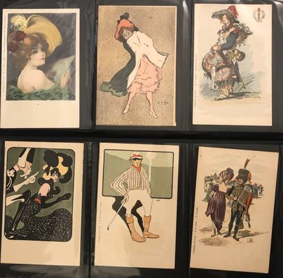 Postcard album from the 1900s.