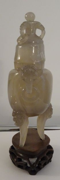 CHINA, early 20th century. Tripod incense...