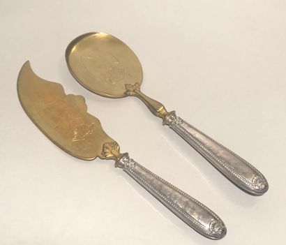 
Silver set (925) including: five spoons...