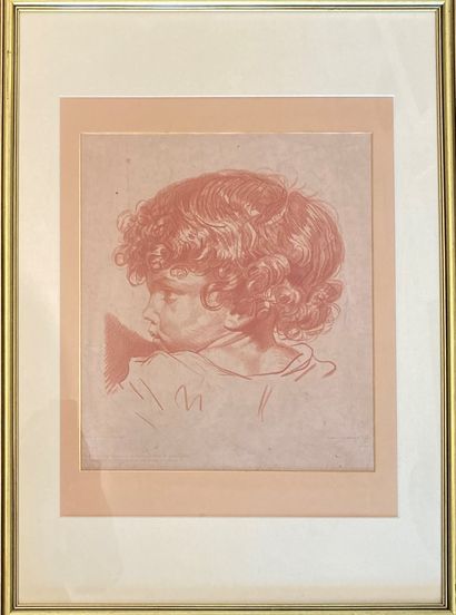 Two etchings : - after Jean-Baptiste GREUZE...