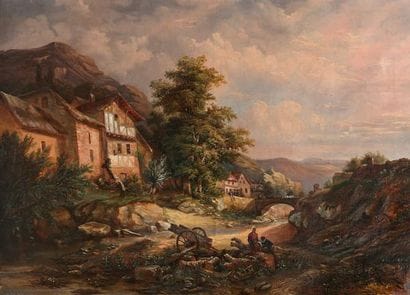 A. DUBOIS, Swiss school of the 19th century:...