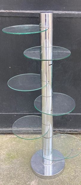 
MULTIFORM SHELF. Sellette, the shaft in...