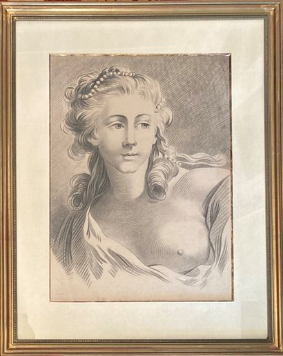 Two engravings in black : - after Jean-Baptiste...