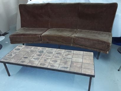 
Marco ZANUSO (1916-2001), for FLEX. Sofa,...