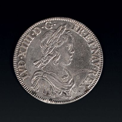 
FRANCE. Écu Louis XIV le Grand ou le Roi...