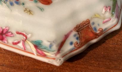 COMPAGNIE DES INDES, XVIIIe siècle.
Pair...