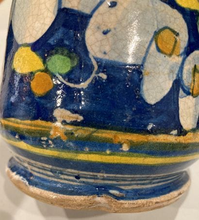 ITALIE (SICILE - TRAPANI), fin du XVIe siècle.
Earthenware...