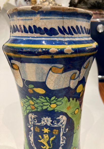 ITALIE (SICILE - TRAPANI), fin du XVIe siècle.
Earthenware...