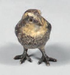 Chick. Marked Geschützt. H. : 4 cm. L. :...