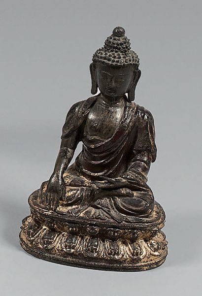 CHINE - Époque MING (1368-1644).
Statuette...