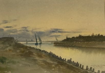 Gaston ROULLET (1847-1925) :
IN MARTIGUES,...