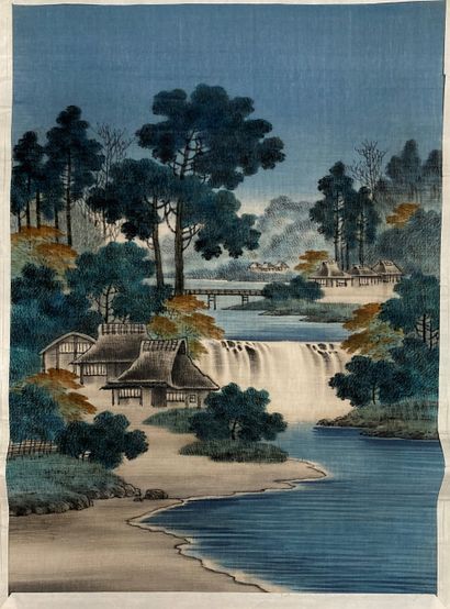 Japon - XXe siècle.
Set of fourteen shaved...