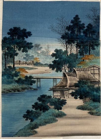 Japon - XXe siècle.
Set of fourteen shaved...