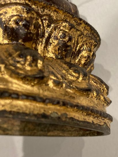 CHINE - Époque MING (1368-1644).
Statuette...