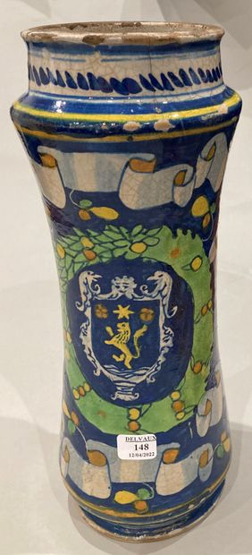 ITALIE (SICILE - TRAPANI), fin du XVIe siècle.
Earthenware...