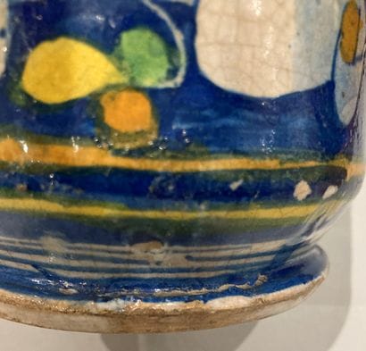 ITALIE (SICILE - TRAPANI), fin du XVIe siècle.
Earthenware...