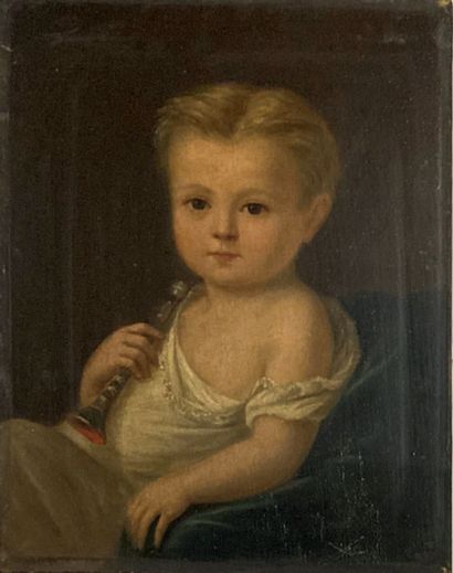 Ecole française du XIXe siècle :
YOUNG CHILD...