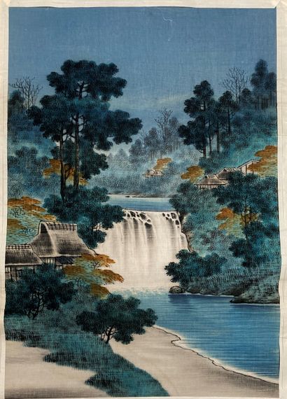 Japon - XXe siècle.
Set of fourteen shaved...
