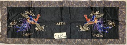 CHINE - XIXe siècle.
Set of eleven rectangular...