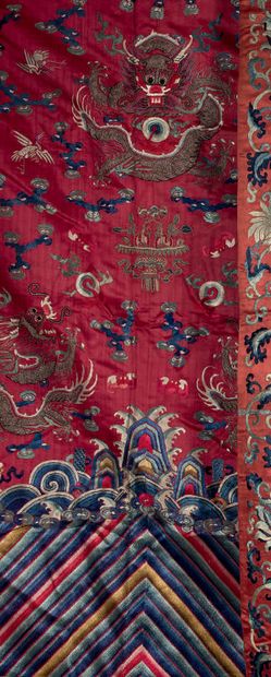 CHINE - XIXe siècle.
Decorative panel in...