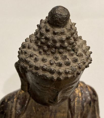 CHINE - Époque MING (1368-1644).
Statuette...