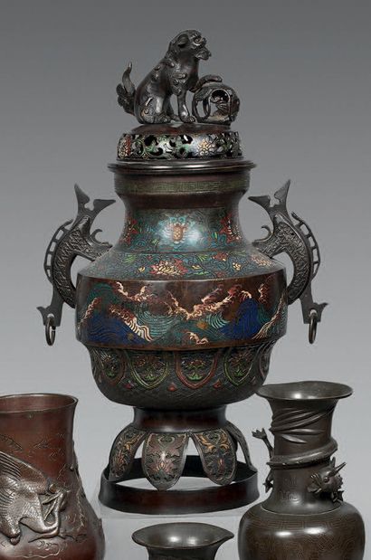 JAPON - Epoque MEIJI (1868 - 1912).
Large...