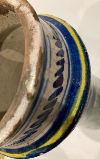 ITALIE (SICILE - TRAPANI), fin du XVIe siècle.
Earthenware...