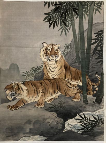 Japon - XXe siècle.
Set of fourteen shaved...