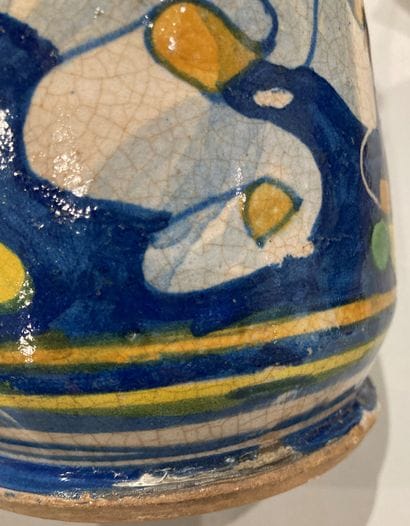 ITALIE (SICILE - TRAPANI), fin du XVIe siècle.
Earthenware...