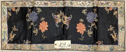 CHINE - XIXe siècle.
Set of eleven rectangular...