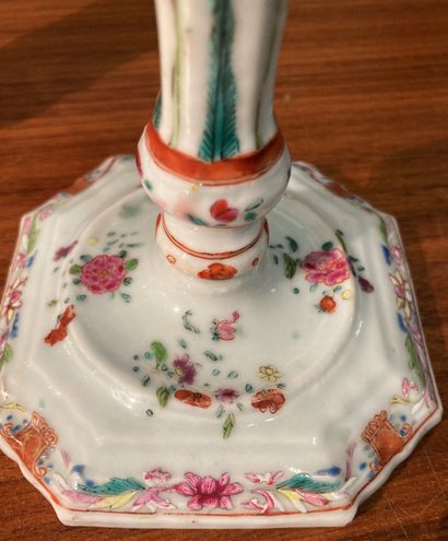 COMPAGNIE DES INDES, XVIIIe siècle.
Pair...