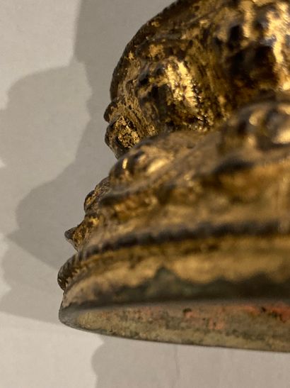 CHINE - Époque MING (1368-1644).
Statuette...