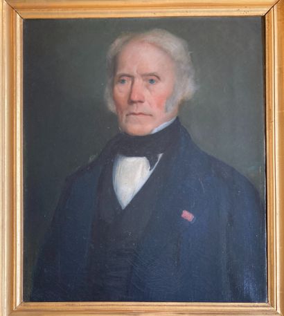 FRENCH SCHOOL, 19th century: PRESUMED PORTRAIT...