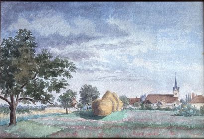 G. BAUQUIN, XXth century: THE GULF OF SAINT-TROPEZ....